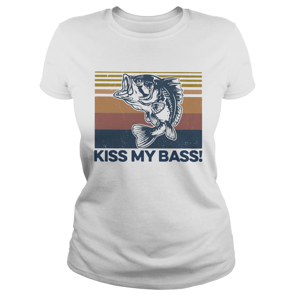 Kiss My Bass Vintage Classic Ladies