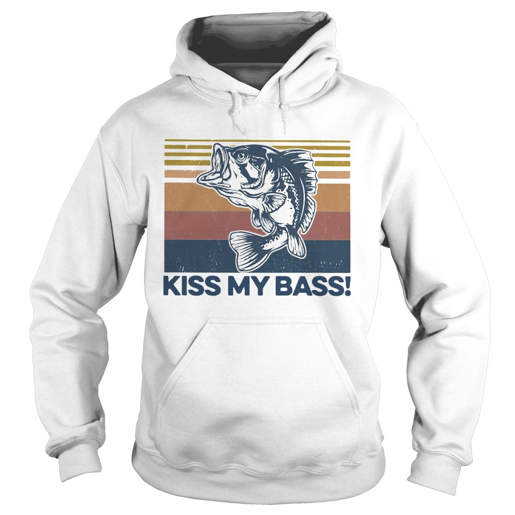 Kiss My Bass Vintage Hoodie