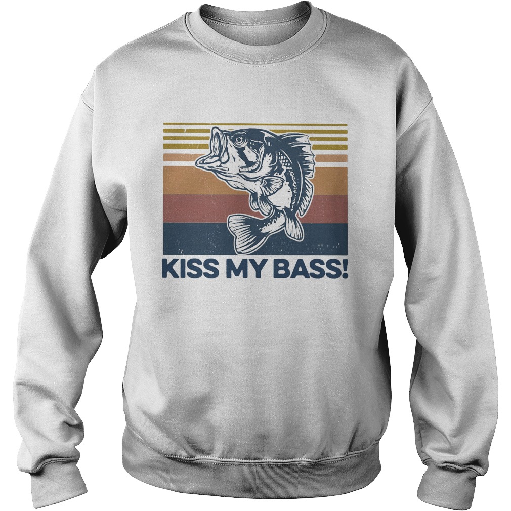 Kiss My Bass Vintage Sweatshirt
