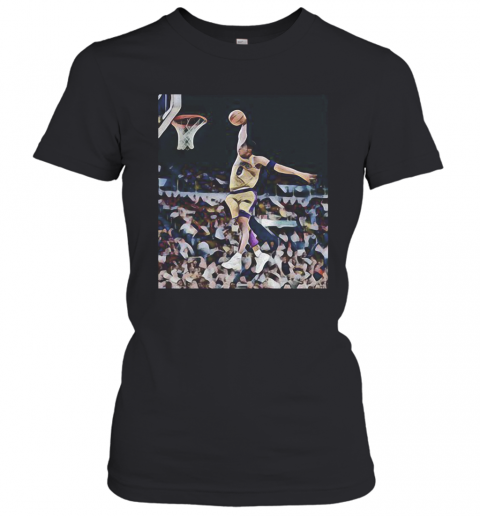 Kobe Bryant Playing Basketball Los Angeles Lakers Team T-Shirt Classic Women's T-shirt
