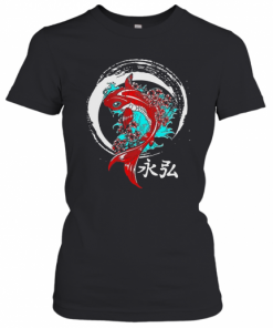 Koi Circle Japanese T-Shirt Classic Women's T-shirt