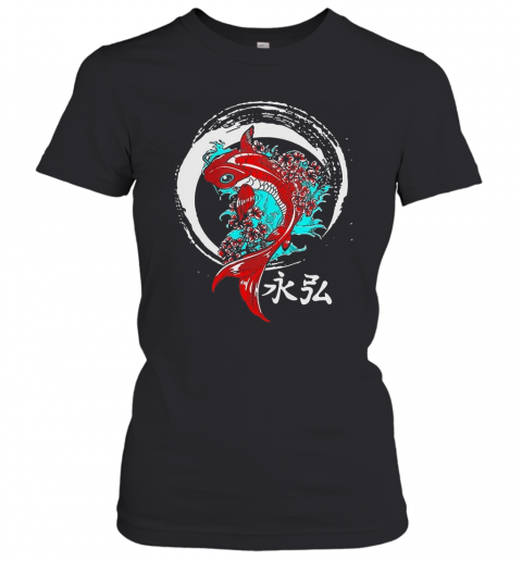 Koi Circle Japanese T-Shirt Classic Women's T-shirt