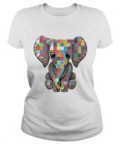 LGBT Baby Elephant Shirt Classic Ladies