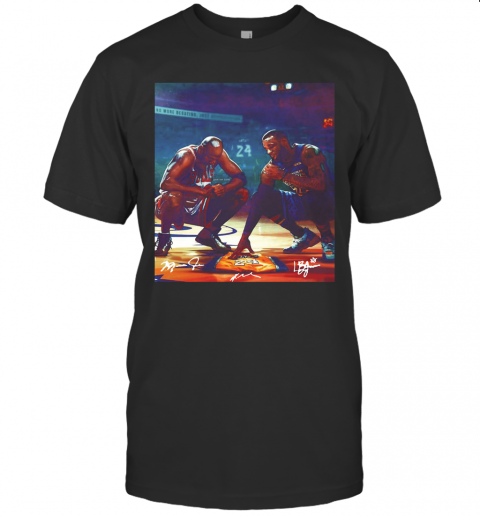Lebron James And Kobe Bryant Signatures T-Shirt
