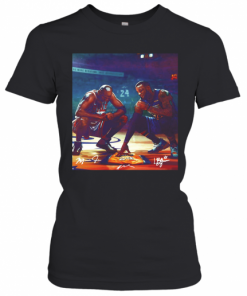 Lebron James And Kobe Bryant Signatures T-Shirt Classic Women's T-shirt