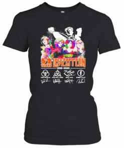 Led Zeppelin 52 Year 1968 2020 Signatures T-Shirt Classic Women's T-shirt