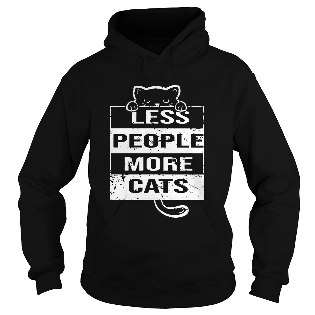 Less People More Cats  Hoodie