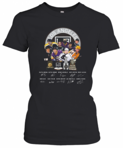 Los Angeles Kings Hockey Team Players Signatures T-Shirt Classic Women's T-shirt