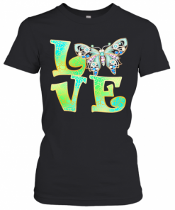 Love Butterfly Mandala T-Shirt Classic Women's T-shirt