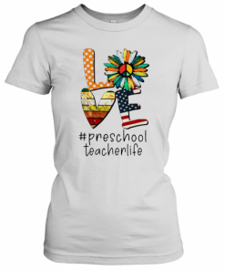 Love #Kindergarten Teacherlife T-Shirt Classic Women's T-shirt