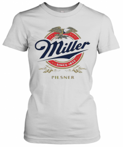 Miller Since 1855 Pilsner Eagles Logo T-Shirt Classic Women's T-shirt