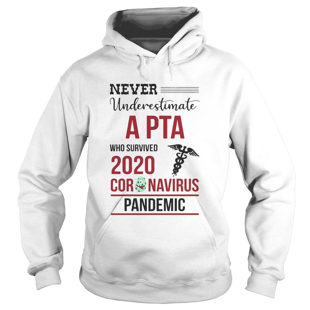 Never underestimate a PTA assistant who survived 2020 coronavirus pandemic  Hoodie
