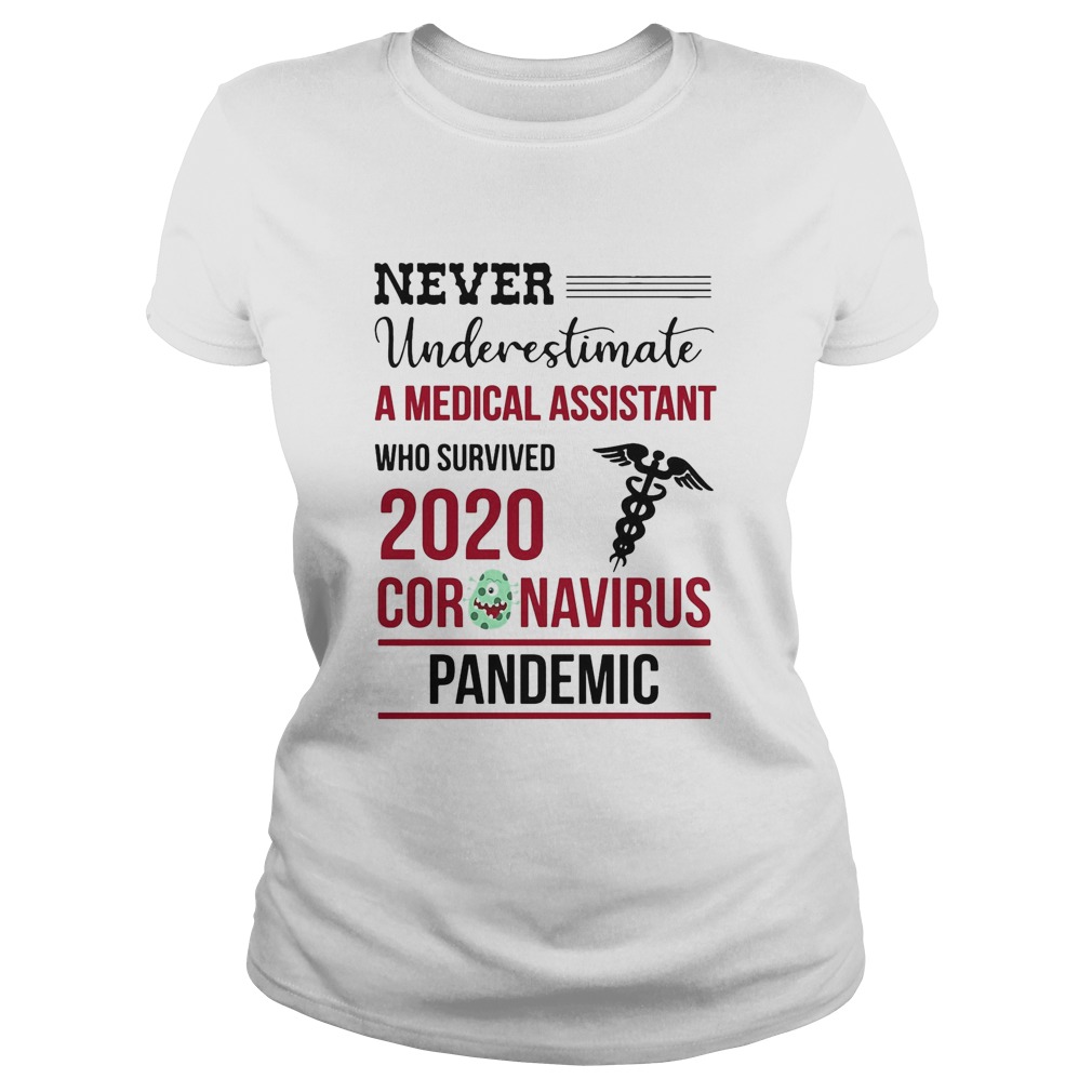 Never underestimate a medical assistant who survived 2020 coronavirus pandemic  Classic Ladies