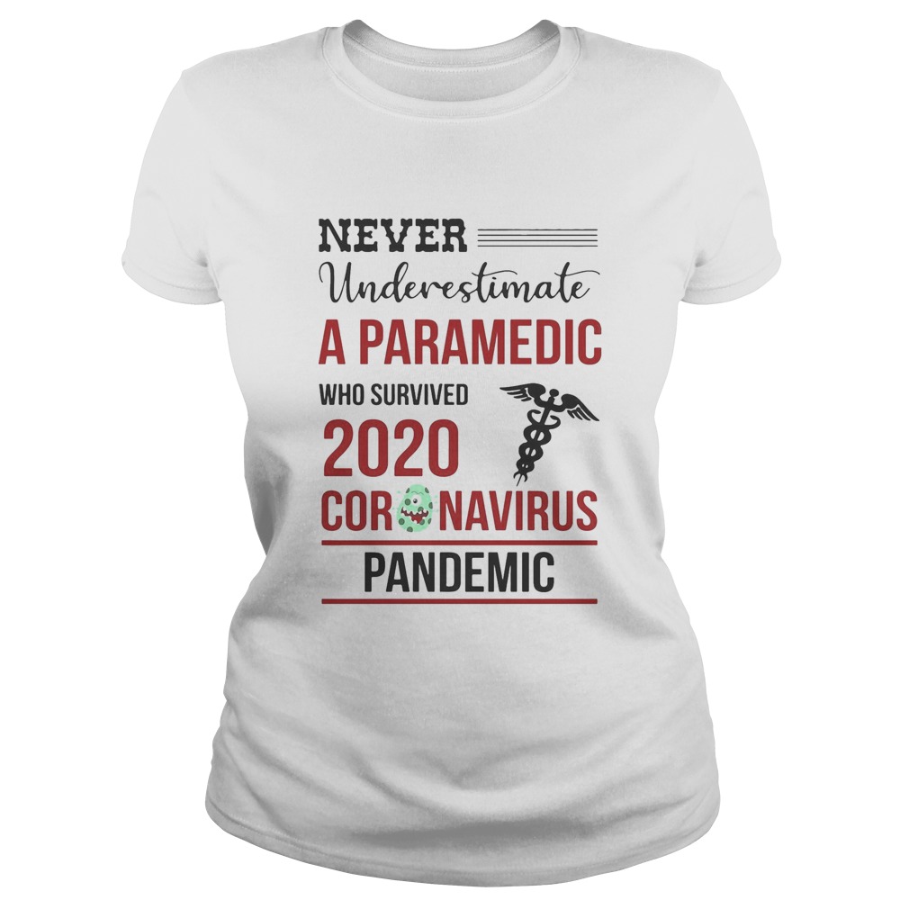 Never underestimate a paramedic who survived 2020 coronavirus pandemic  Classic Ladies