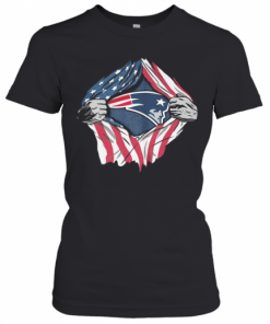 New England Patriots Football American Flag Independence Day Shir T-Shirt Classic Women's T-shirt