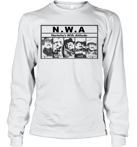 Nortenos With Attitude T-Shirt Long Sleeved T-shirt 