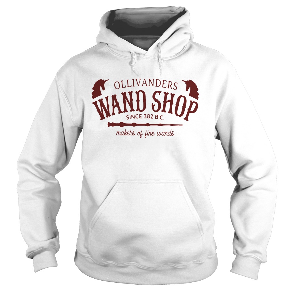 Ollivanders Wand Shop Sign 382 Bc Makers Of Fine Wands  Hoodie