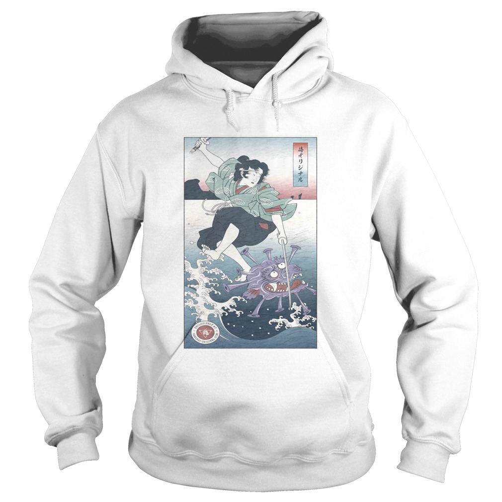 Onna Bugeisha Vs Virus Demon  Hoodie