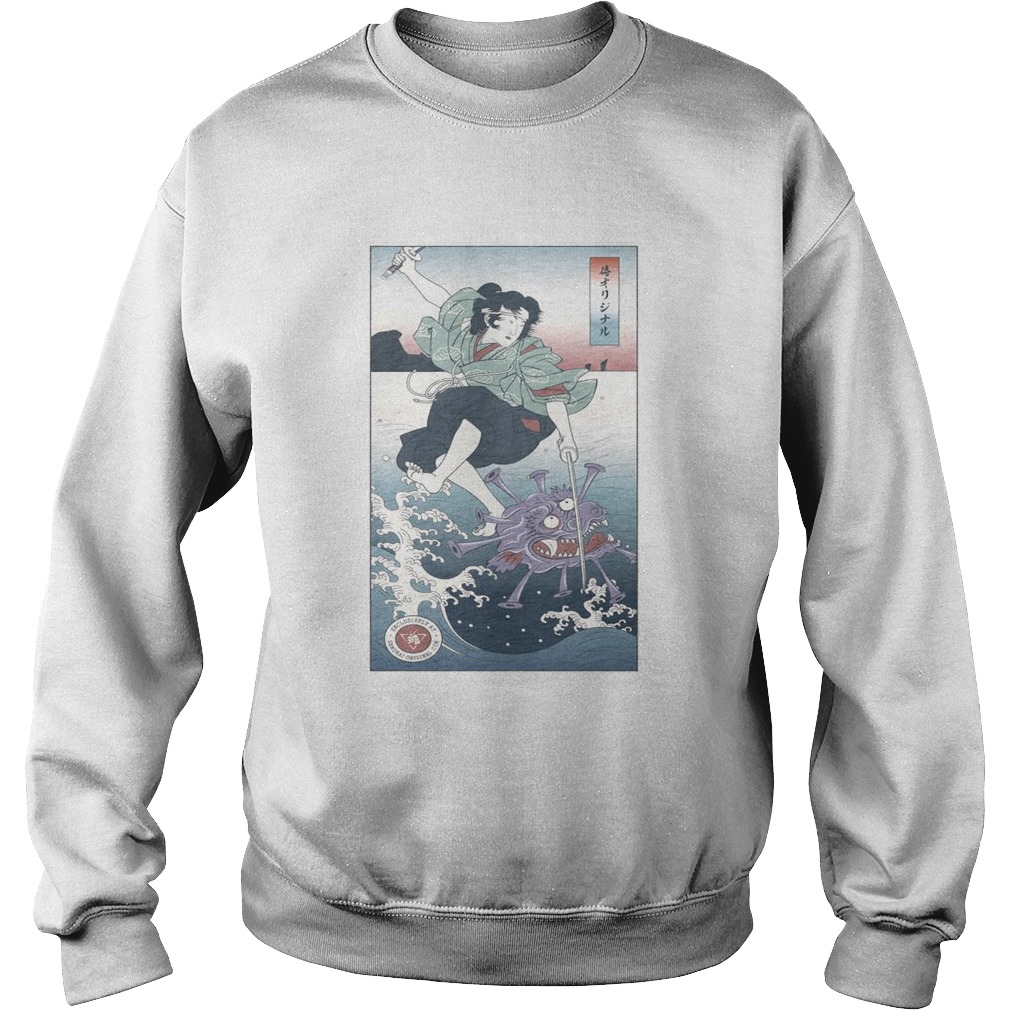 Onna Bugeisha Vs Virus Demon  Sweatshirt