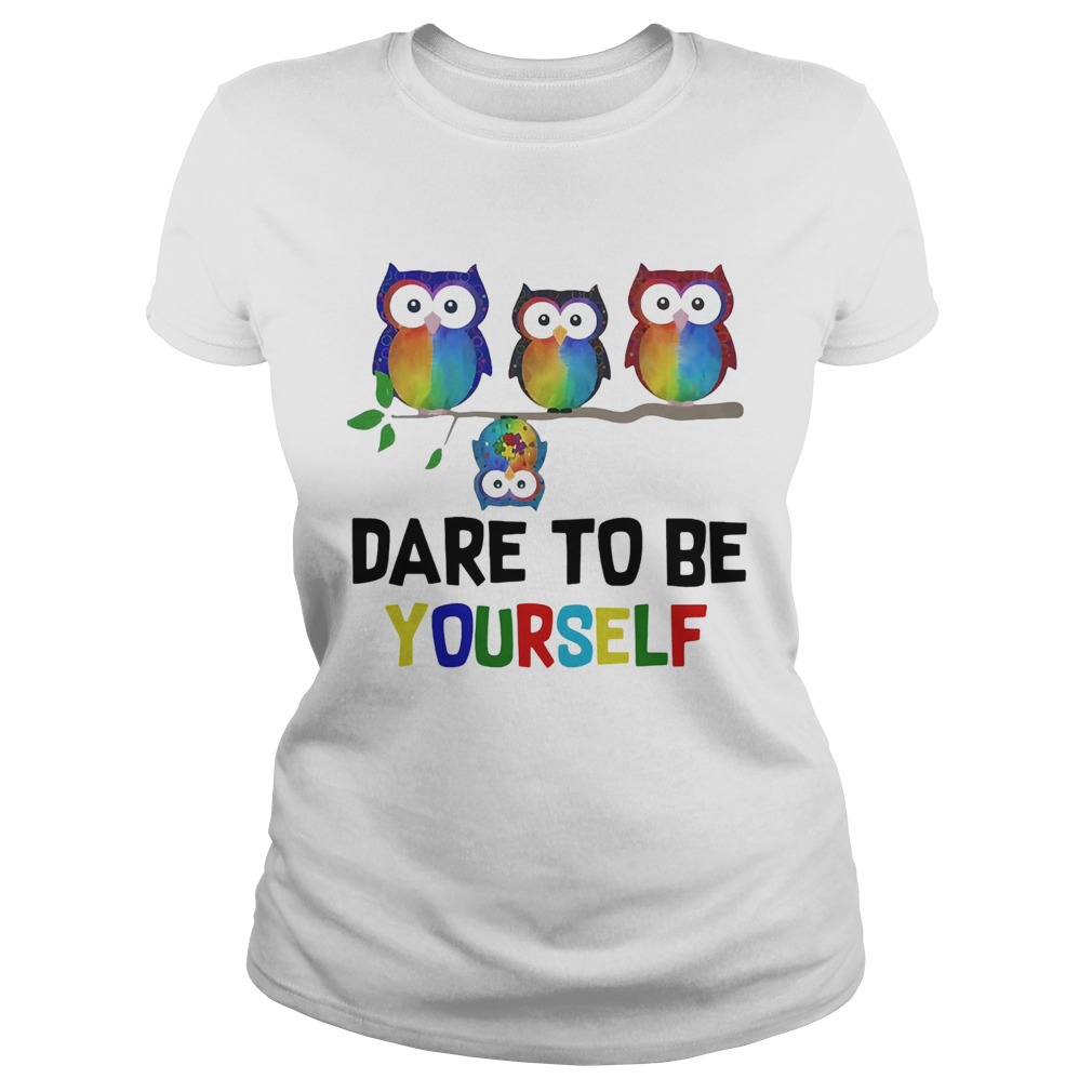 Owls Color dare to be yourself  Classic Ladies