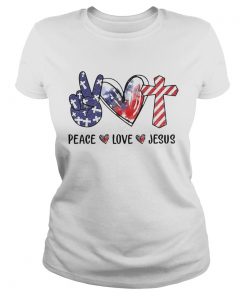 Peace Love Jesus Diamond  Classic Ladies