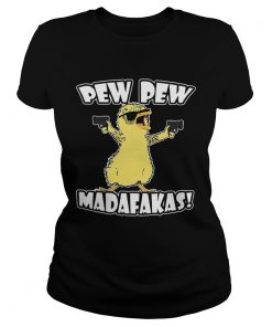 Pew Pew Madafakas Crazy Chick  Classic Ladies