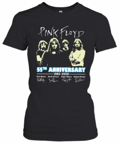 Pink Floyd 55Th Anniversary 1965 2020 Signature T-Shirt Classic Women's T-shirt