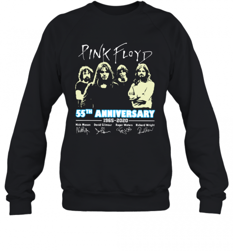 Pink Floyd 55Th Anniversary 1965 2020 Signature T-Shirt Unisex Sweatshirt