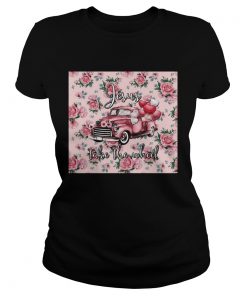 Pink Truck Valentine Jesus Take The Wheel  Classic Ladies