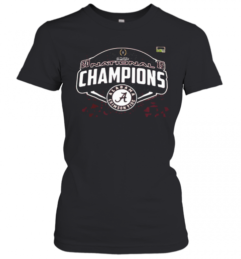 Playoff national champions alabama crimson T-Shirt Classic Women's T-shirt