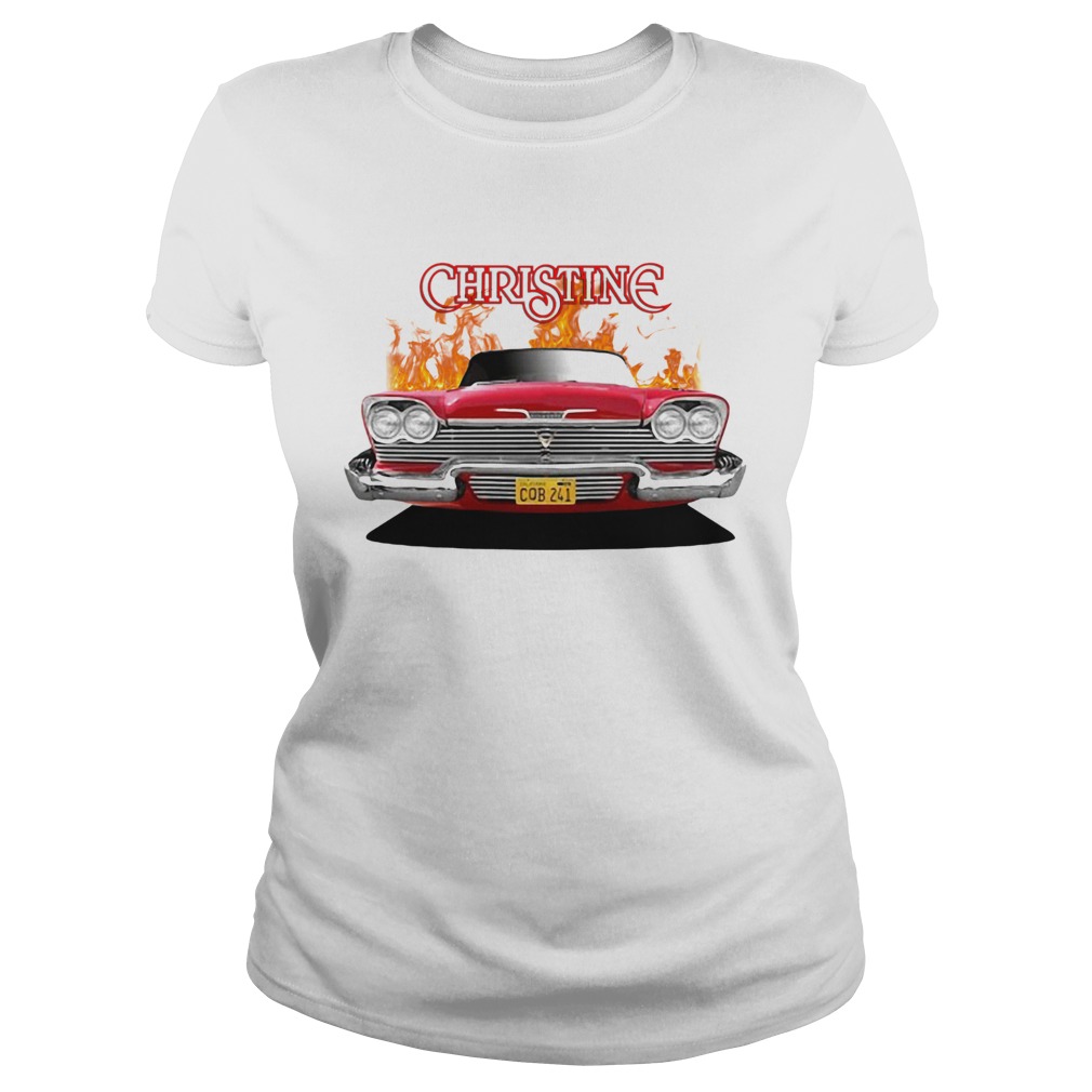 Plymou Thfront Red Christine Classic Ladies