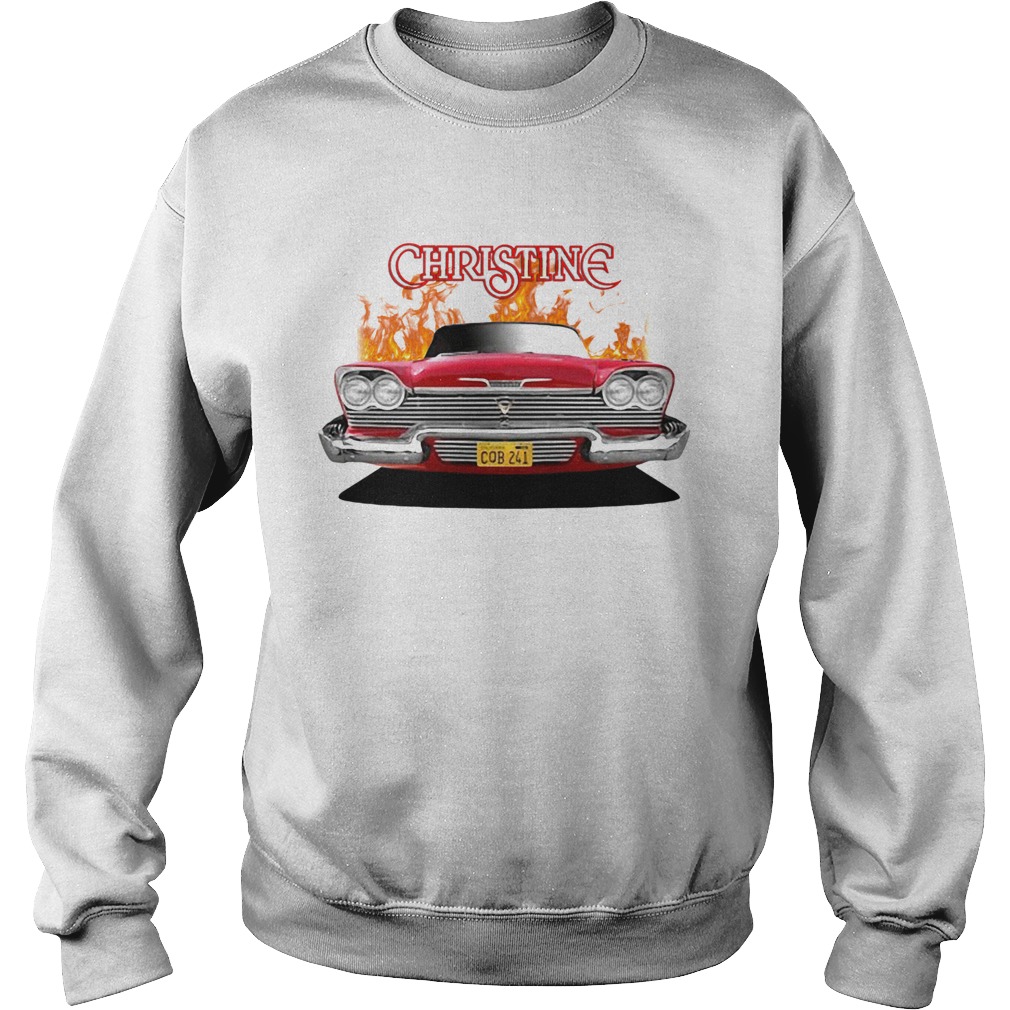 Plymou Thfront Red Christine Sweatshirt