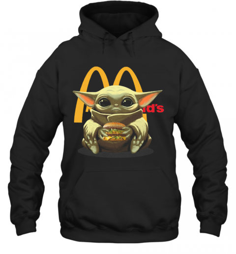 Premium Baby Yoda Hug Mcdonald'S T-Shirt Unisex Hoodie