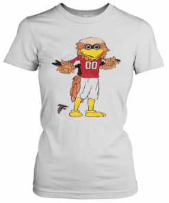 Preschool Atlanta Falcons Red Standing Mascot T-Shirt Classic Women's T-shirt