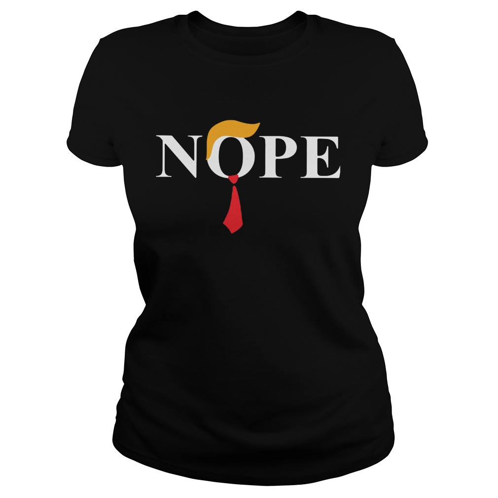 RBG Donald Trump Nope  Classic Ladies