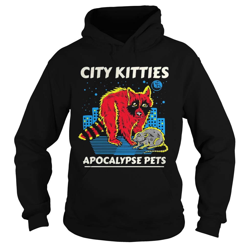 Racoon City Kitties Apocalypse Pets  Hoodie