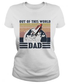 Retro Navy Nasa Out Of This World Dad Vintage  Classic Ladies