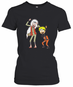 Rick And Morty Naruto And Jiraiya Mashup T-Shirt Classic Women's T-shirt