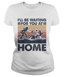 Rugby Ill be waiting for you at home vintage  Classic Ladies