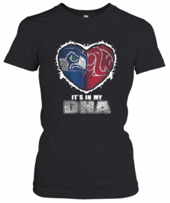 Seattle Seahawks And Washington State Cougars It'S In My Dna T-Shirt Classic Women's T-shirt