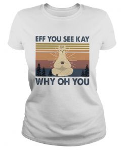 Sheep yoga eff you see kay why oh you vintage  Classic Ladies