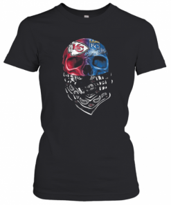 Skull Kansas City Chiefs And Kansas City Royals T-Shirt Classic Women's T-shirt