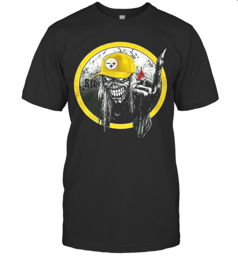 Skull Pittsburgh Steelers T-Shirt