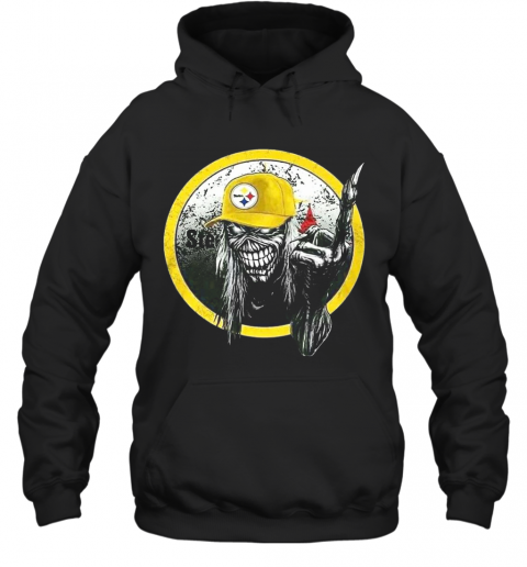 Skull Pittsburgh Steelers T-Shirt Unisex Hoodie