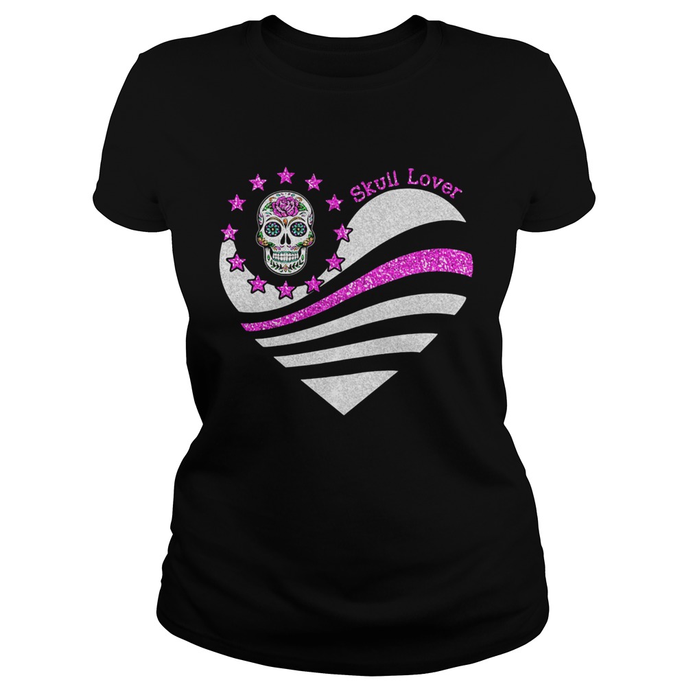 Skull lover heart Classic Ladies