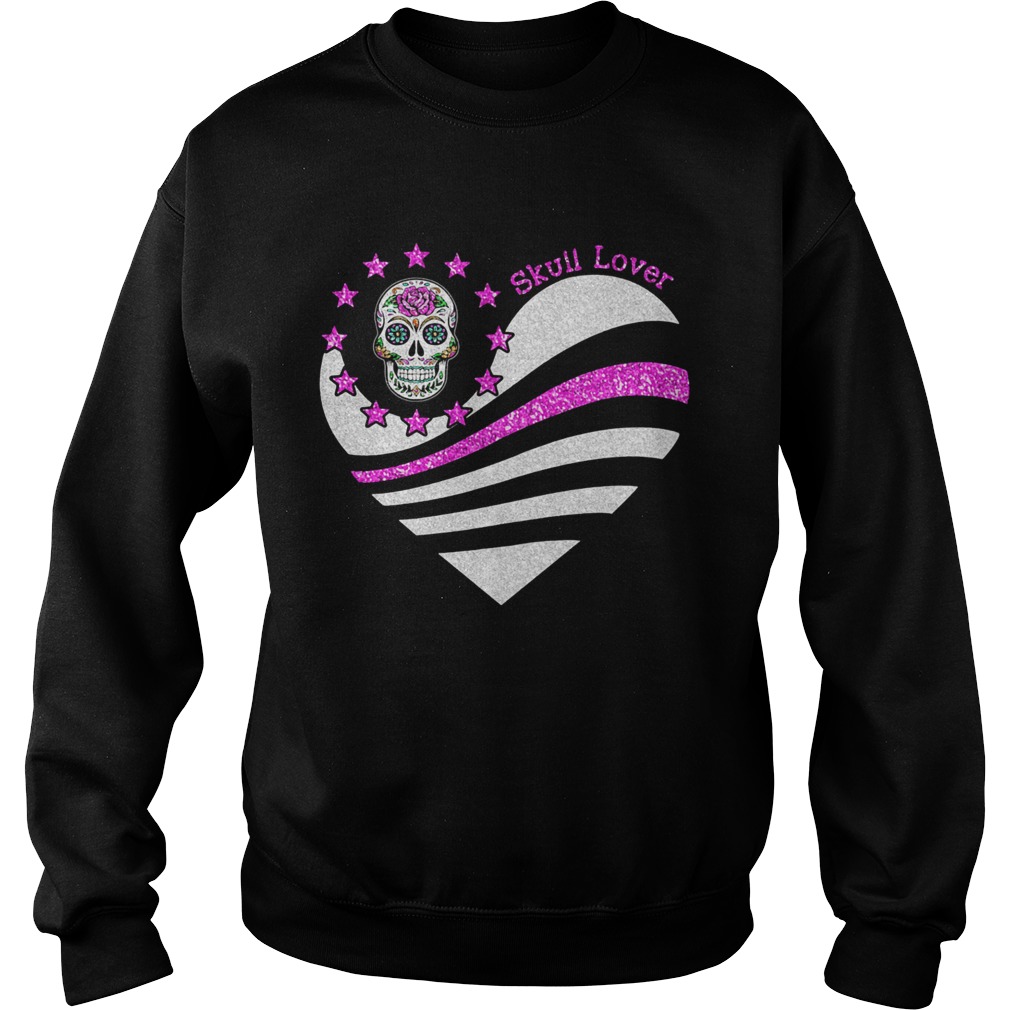 Skull lover heart Sweatshirt