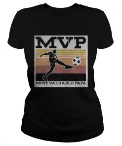 Soccer MVP most valuable papa vintage  Classic Ladies