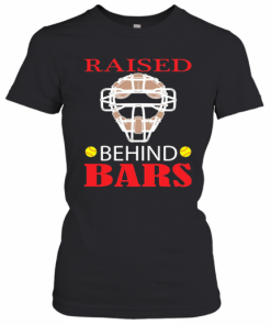 Softball Raised Behind Bars T-Shirt Classic Women's T-shirt