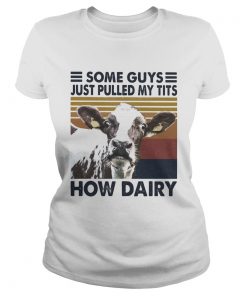 Some guys just pulled my tits how dairy cow vintage  Classic Ladies