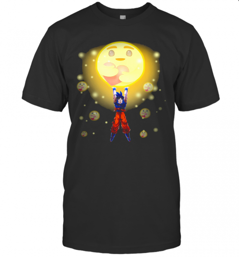 Son Goku Care Emoji T-Shirt